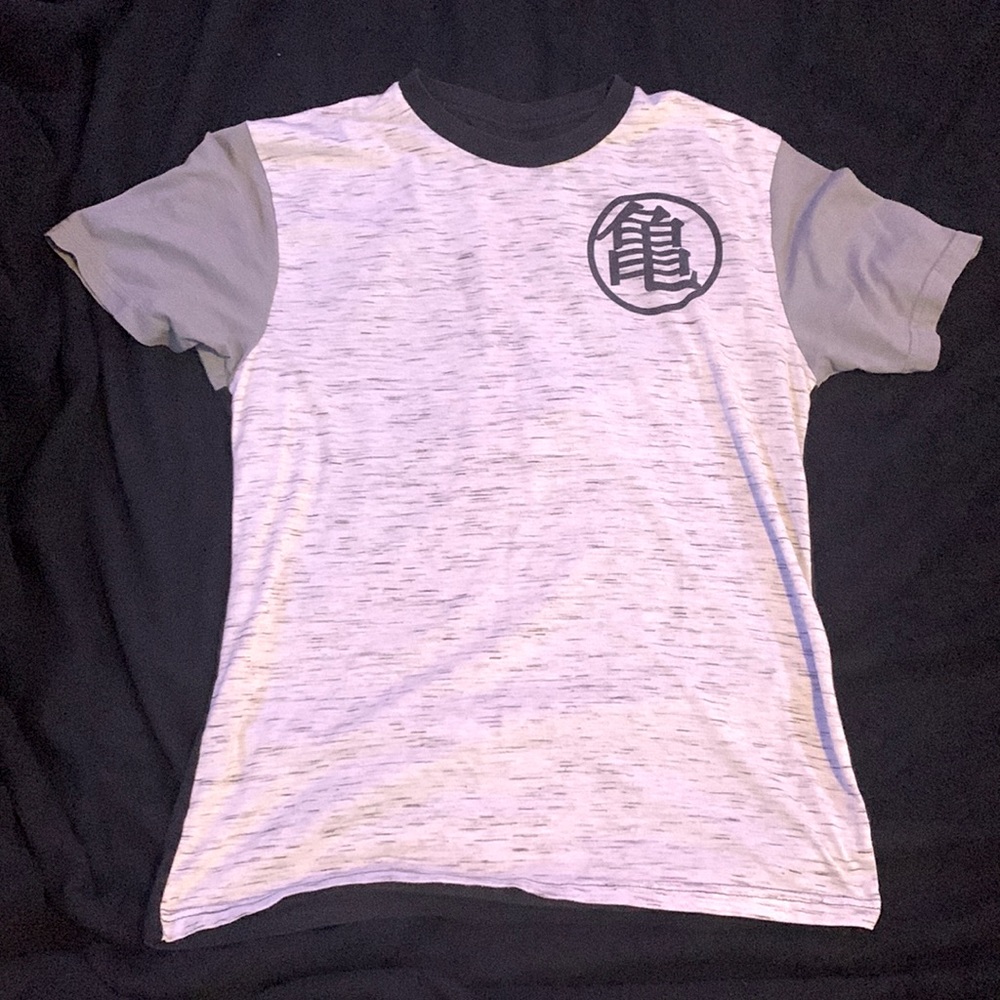 Hot topic Dragon ball shirt; Size: Medium; Kind of granite colors